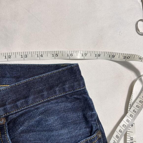 imogene + willie Jeans Mens 34x34 Indigo Barton Button Fly Made in USA Denim - Picture 5 of 9